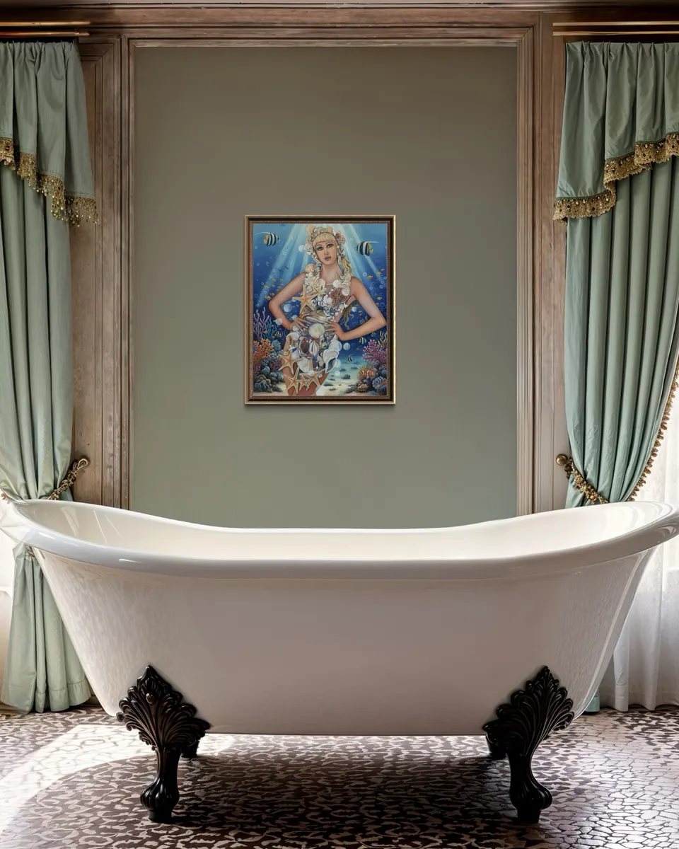 Shell-Clad Mermaid - Rania Mesiskli - 11D