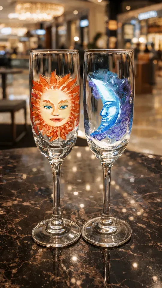 Bottle Painting - Rania Mesiskli - 4O