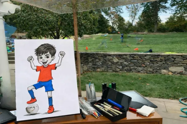 Caricature Art - Rania Mesiskli - 7B